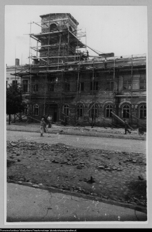 Suwałki, ratusz w konserwacji