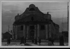Suwałki, synagoga przed rozbiórką