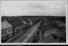 Suwałki, widok z Ratusza na ul. Kościuszki