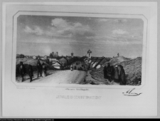 Suwałki od strony Warszawy (reprodukcja odbitki litograficznej)