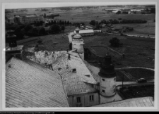 Sejny, widok z wieży kościoła na p&oacute;łnocną część zespołu poklasztornego