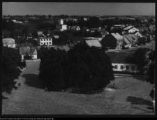 Sejny, widok z wieży kościoła na miasto