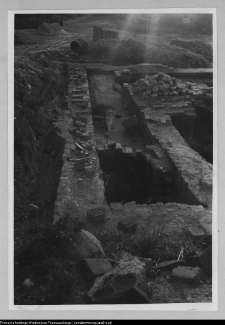 Wigry, zesp&oacute;ł klasztorno-kościelny (wykopy domku furtiana)