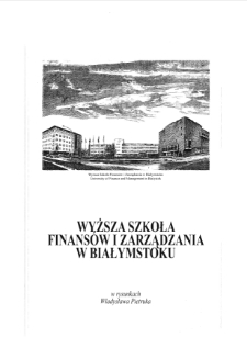Wyższa Szkoła Finansów i Zarządzania w Białymstoku w rysunkach Władysława Pietruka
