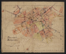 Plan miasta Białegostoku : schemat linii energetycznych w 1925 r.