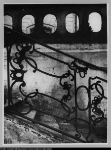 Białystok, Pałac Branickich, schody tarasu