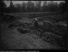 Białystok, ruiny Pałacu Branickich