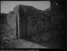 Białystok, ruiny Pałacu Branickich