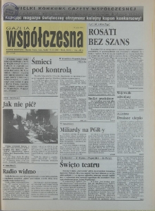 Gazeta Wsp&oacute;łczesna 1994, nr 62