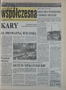 Gazeta Wsp&oacute;łczesna 1994, nr 80