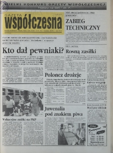 Gazeta Wsp&oacute;łczesna 1994, nr 92