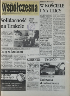 Gazeta Wsp&oacute;łczesna 1994, nr 102