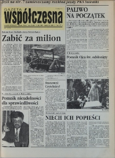 Gazeta Wsp&oacute;łczesna 1994, nr 106