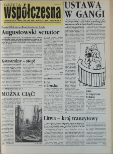 Gazeta Wsp&oacute;łczesna 1994, nr 109