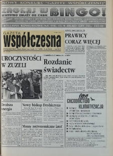 Gazeta Wsp&oacute;łczesna 1994, nr 117