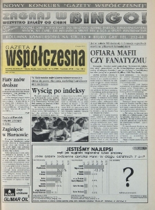 Gazeta Wsp&oacute;łczesna 1994, nr 126
