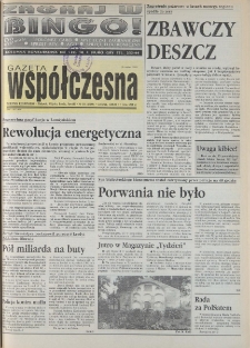 Gazeta Wsp&oacute;łczesna 1994, nr 154