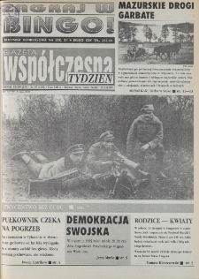 Gazeta Wsp&oacute;łczesna 1994, nr 155