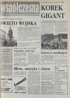 Gazeta Wsp&oacute;łczesna 1994, nr 156