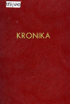 [Kronika Wojew&oacute;dzkiej Biblioteki Publicznej im. Łukasza Gr&oacute;nickiego w Białymstoku 1984-1999]