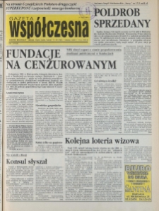 Gazeta Wsp&oacute;łczesna 1994, nr 212