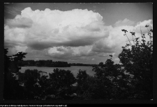 Wigry, widok na jezioro od strony zespołu pokamedulskiego