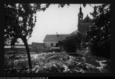 Wigry, zespół klasztorno-kościelny (w czasie konserwacji)