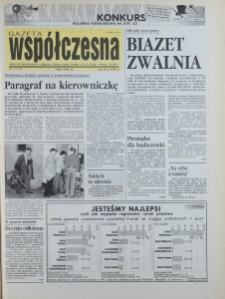 Gazeta Wsp&oacute;łczesna 1995, nr 12