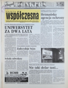 Gazeta Współczesna 1995, nr 54