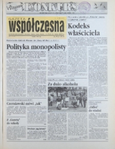 Gazeta Wsp&oacute;łczesna 1995, nr 58