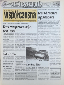 Gazeta Współczesna 1995, nr 59
