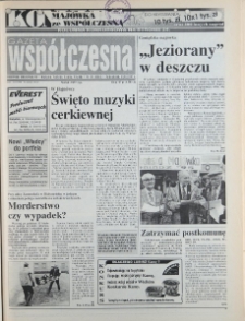 Gazeta Współczesna 1995, nr 92
