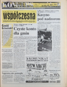 Gazeta Wsp&oacute;łczesna 1995, nr 100