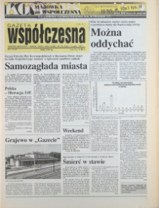 Gazeta Wsp&oacute;łczesna 1995, nr 110