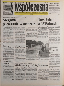 Gazeta Wsp&oacute;łczesna 1995, nr 133