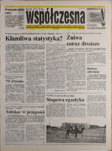 Gazeta Wsp&oacute;łczesna 1995, nr 137