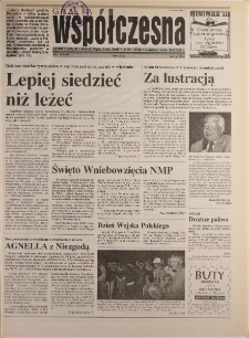 Gazeta Współczesna 1995, nr 156