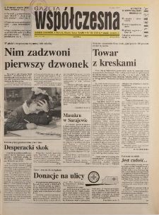 Gazeta Współczesna 1995, nr 166