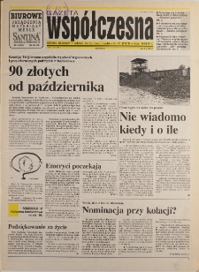 Gazeta Współczesna 1995, nr 167