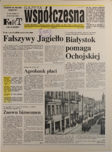 Gazeta Wsp&oacute;łczesna 1995, nr 182
