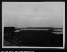 Wigry, krajobraz - fragment muru