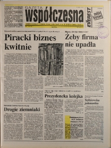 Gazeta Wsp&oacute;łczesna 1995, nr 187