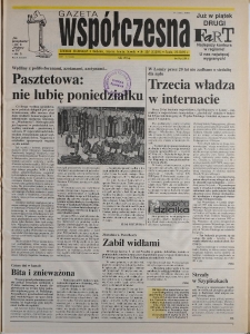 Gazeta Współczesna 1995, nr 207