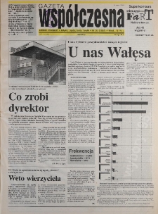 Gazeta Wsp&oacute;łczesna 1995, nr 215