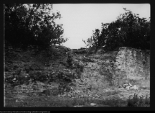 Wigry, fragment murów klasztoru