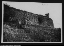 Wigry, fragment murów klasztoru