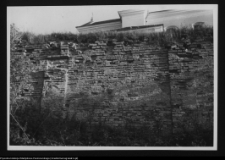 Wigry, fragment murów klasztoru