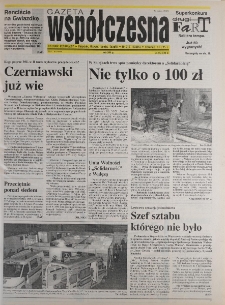 Gazeta Wsp&oacute;łczesna 1995, nr 217