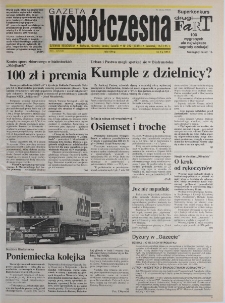 Gazeta Współczesna 1995, nr 222