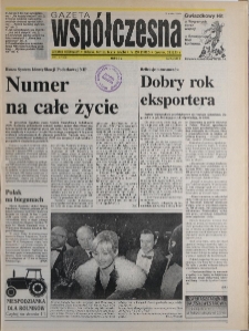 Gazeta Wsp&oacute;łczesna 1995, nr 250